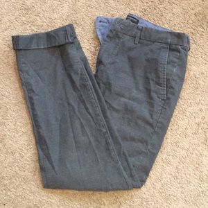 Gray banana republic mens dress pants 32x34